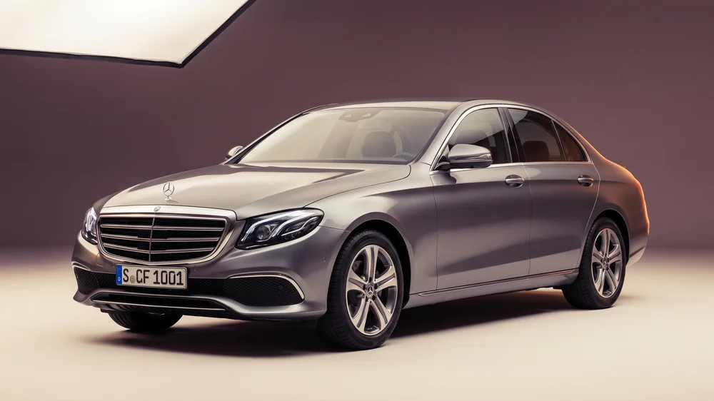 Mercedes-Benz E-Class · Executive class, illustrative vehicle image